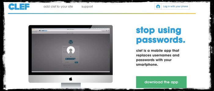 Abandon your passwords with Clef and Waltz